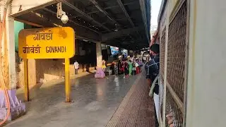 Mumbai Local Train | Harbour Line Train | Tilak Nagar to Mankhurd