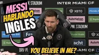 !!!Messi Speaking ENGLISH for the first time in history!!!!