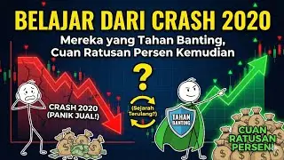 Belajar dari Crash 2020: Mereka yang Tahan Banting Saat Panik, Cuan Ratusan Persen Kemudian