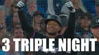 Xavier Edwards' 4 Hit Night with 3 Triples vs Blue Jays!!