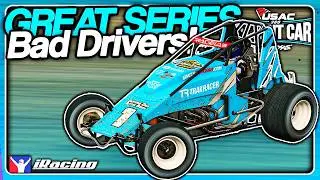 USAC 360 Sprint Car at Knoxville | iRacing Dirt