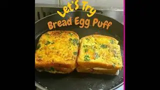 Bread Egg Puff 😍 | Super Simple & Instagram Famous Recipe