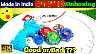 Сделано в Индии BEYBLADES | Хорошо или плохо? 😯 | Набор поддельных металлических бейблейдов | Всего 300 рупий