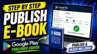 Step By Step To Publish E-book on Google Play Publisher Center⚡