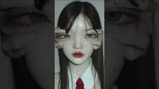 The AI makes big eyes. @nadushes #aivideo #viral