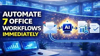 7 Office Workflows You Should Automate Now | Save Hours Every Week Without Losing Your Job