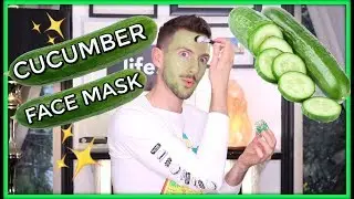 Juicy CUCUMBER Cooling FACE MASK for SENSITIVE Skin