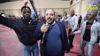 الفنان يزن حمدان وعازف المجوز عماد العامر دبكة سهرة العريس محمد نافع   مخيم طولكرم T Aljabaly2019