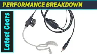 `Best Motorola CLP Series Earpiece? JUYODE Acoustic Tube Headset Tested!