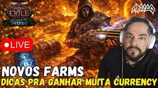 POE 2|TESTANDO OS MELHORES FARMS DO POE2 AO VIVO 💰 ASCENSÃO 4 (8 DIVINES) !pix !entrar !builds !pob