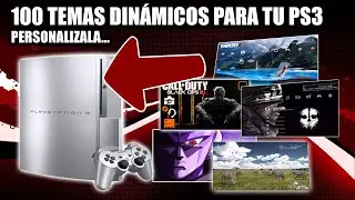 100 TEMAS DIN&Aacute;MICOS para tu PS3... DALE TU ESTILO...