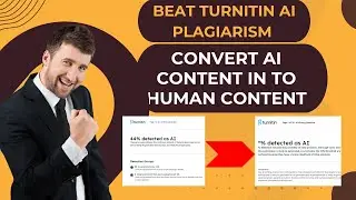 Обход обнаружения плагиата с помощью ИИ в Turnitin | Пошаговая процедура снижения уровня плагиата...
