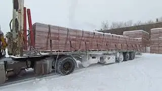 Опять закрыта трасса М5, перевозка кирпича