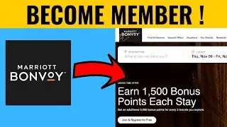 How To Become Marriott Bonvoy Member