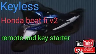 Honda beat fi keyless