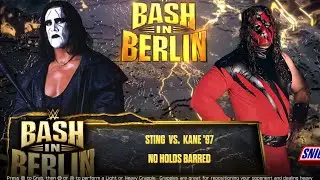 WWE 2K25 - Sting vs Kane | Extreme No Holds Barred Match | PS5