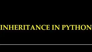 Inheritance in Python