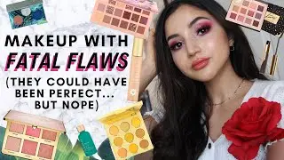 MAKEUP WITH FATAL FLAWS ✰ products that coulda been perfect but... alas | collab with Smokey Glow