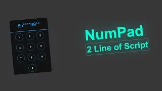 Awesome NumPad CSS Design full function JavaScript | NumPad in HTML | CSS HTML JavaScript project