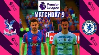 Crystal Palace Vs. Chelsea - Premier League 22/23 Matchday 9 | FIFA 22 - Full Match