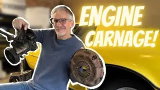 Разборка двигателя Lotus Esprit 907: детали разлетятся!