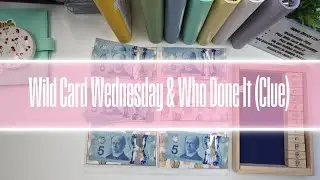 Wednesday Games | Wild Card Wednesday & Murder Mystery | Canadian Cash Stuffer 
