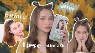 HOW TO เปลี่ยนสีผมเป็นโทนสีเขียวหม่นเหมือนคนเกาหลีสี (mint ash)  งบหลักร้อยด้วยตัวเอง