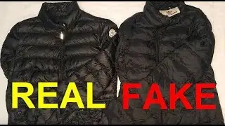 Real vs. Fake Moncler jacket. How to spot fake Moncler.