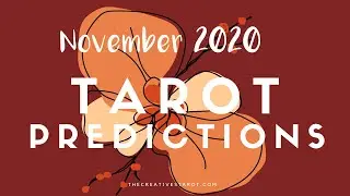 November 2020 Monthly Tarot Forecast by Element