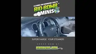 Supercharge your steamer with Bio-Bomb MINIS!