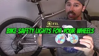 HOW TO INSTALL BIKE WHEEL LED KIT, FTL XUANWHEEL REVIEW