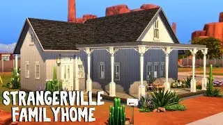 Дом семьи Стрейнджервилль || The Sims 4: Скоростное строительство