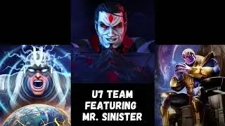 Ultimus 7 Mr. Sinister raid team. So good that Wasp was hiding during the attack-Marvel Strike Force