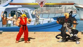 FIRE KEN vs AGENT VENOM - The most epic fight ever made❗🔥