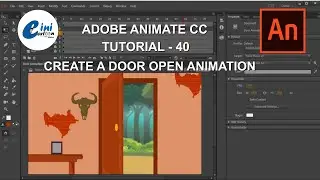 Door Open Animation ANIMATE CC TUTORIAL - 40