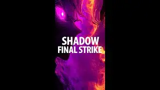 Shadow vs Flame 🔥⚔️ Final Strike | Epic Anime Fight #Shorts