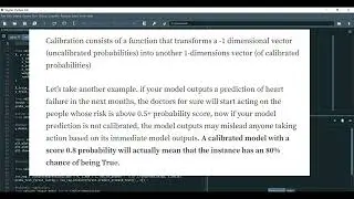 Calibration for Actual Probabilities