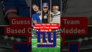 Guess This NFL Team Just Based Off Their Madden Ratings 🤔