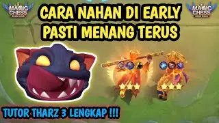 CUKUP 2 HERO BISA MENANG TERUS | TUTORIAL LENGKAP THARZ SKILL 3 TERBARU #tharz3 #mlbbnextcreator