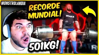 NOVO RECORDE MUNDIAL?! HAFTHOR VAI ENFRENTAR 501KG NA ELEPHANT BAR!