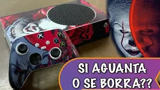 Como poner skins calcomanias a tu XBOX SERIES S