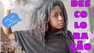 Como descolorir cabelo crespo em casa sozinha