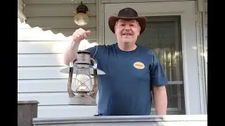 1944 Dietz Blizzard Lantern With Shade