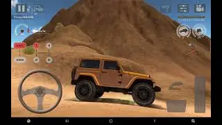 JEEP Rubicon Drives Uphill |OffRoad Drive Desert 2022|  Mobile Game