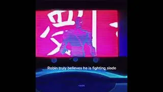 Robin trauma...#robin #teentitans #slade #fypシ゚viral #sad