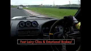Subaru Impreza STI GC8 @ Kirkistown Trackskills 16.08.20 -Emotional Brakes :(  Fast Clios OFFROADING