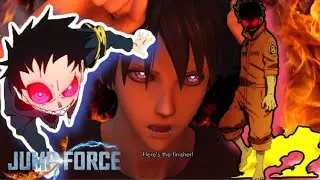 Shinra Kusakabe Has Entered The Battle !! Jump Force Gameplay