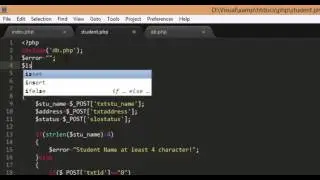 PHP and Mysql select, insert, update and delete Part3