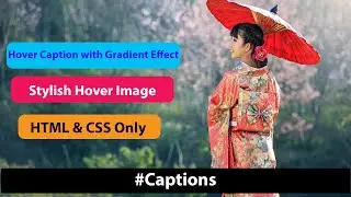 🔥 Blogger Image Hover Caption with Gradient Effect – No JavaScript Needed!