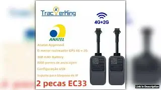 2pcs EC33 4G2G GPS tracker with 300mAh battery TrackerKing The smallest tracker Relay GPS Rastreado